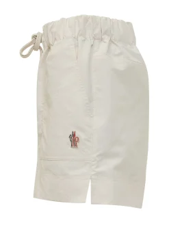 Shorts with Elasticated Waist and Drawstring
