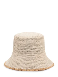 Sierra Woven Straw Bucket Hat