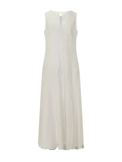 Sleeveless Voile Maxi Dress