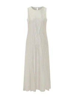 Sleeveless Voile Maxi Dress