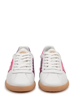 Sneakers with Laces and Contrast Inserts
