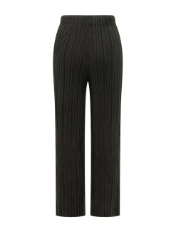 Straight Leg Trousers with Pockets