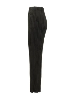 Straight Leg Trousers with Pockets
