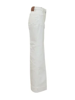 Straight Leg Trousers with Pockets