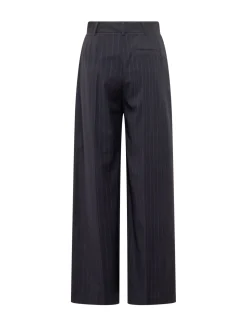 Straight Pinstripe Trousers