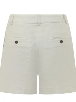 Tailored Bermuda Shorts with Pleats