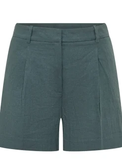 Tailored Bermuda Shorts with Pleats