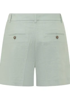 Tailored Bermuda Shorts with Pleats