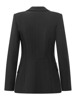 Tailored Single-Breasted Blazer