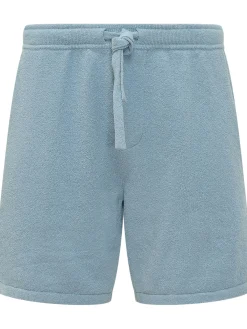 Terry Shorts with Drawstring