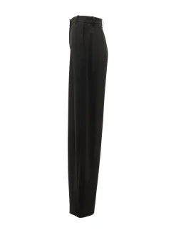 Trousers with Pressed Crease