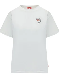 T-shirt with Dolphin Print