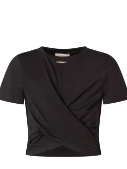 T-shirt with Draped Front
