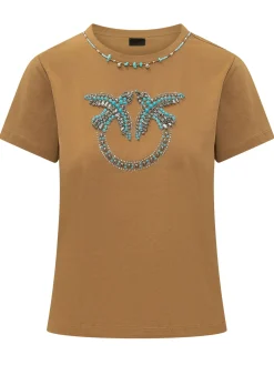 T-shirt with Front Embroidery