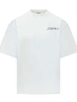 T-shirt with Printed Logo
