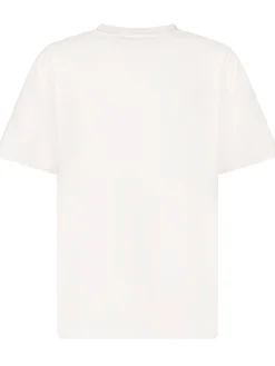 T-shirt With Scattered Applications