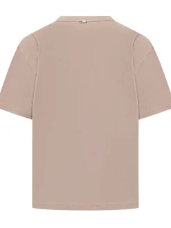 T-shirt with Strass and Front Print