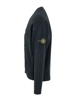 V-Neck Buttoned Cardigan