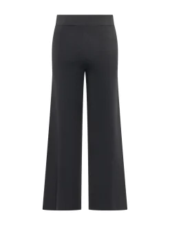 Wide Leg Pants with Elastic Waist