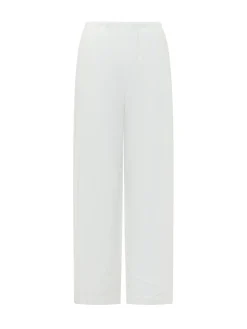 Wide Leg Pants with Elastic Waist