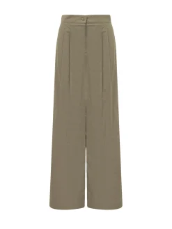 Wide Leg Pants with Pleats