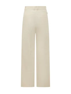 Wide-leg Tailored Trousers