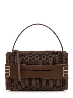 Woven Loafer Bag with Handle