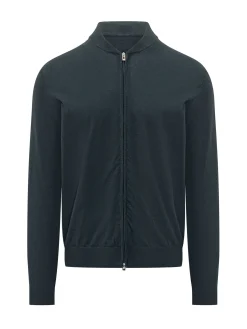 Zip Bomber Jacket with Pockets